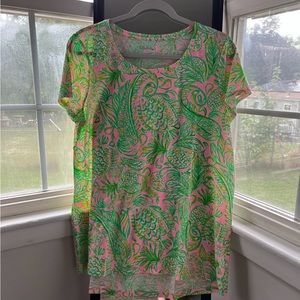 Etta Scoop Neck Top - Size L